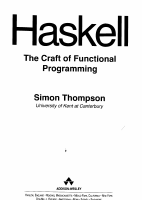 Haskell The Craft of Functional Programming - Thompson.pdf